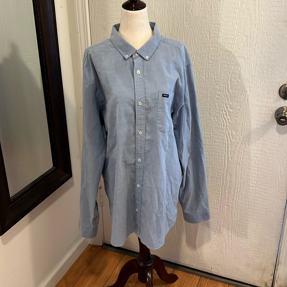 RVCA Chambray Button Down Shirt